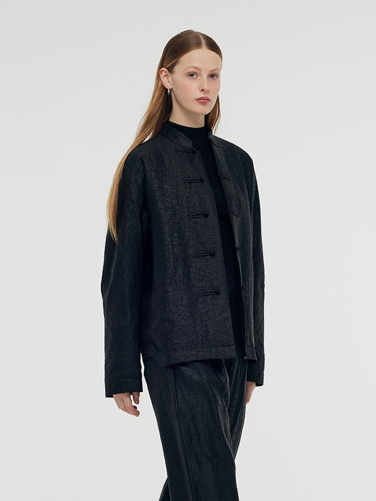 Xiang Yun İpek Kapitone Unisex Ceket