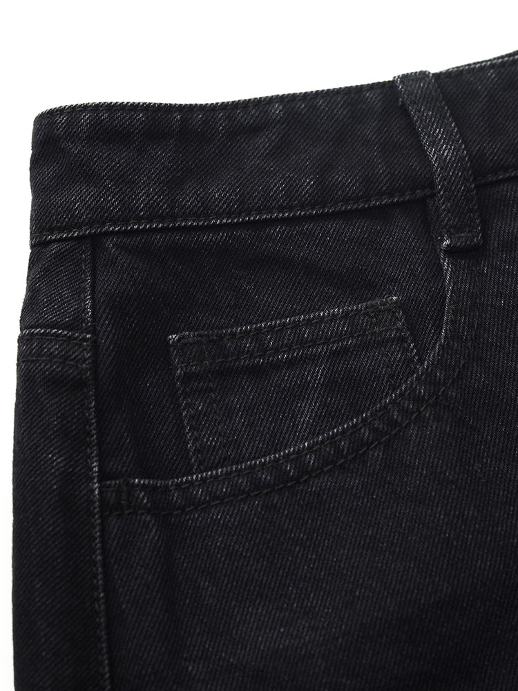 Denim Taklidi Kadın Etek