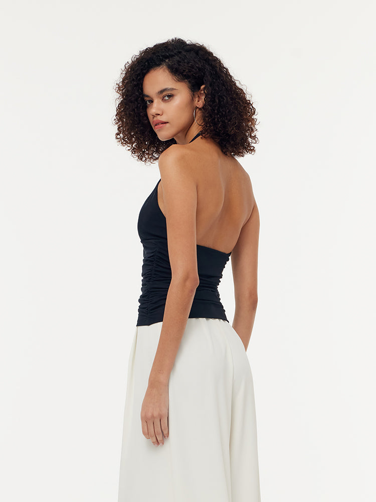 Modal Askılı Sütyen Pedli Halter Kadın Tank Top