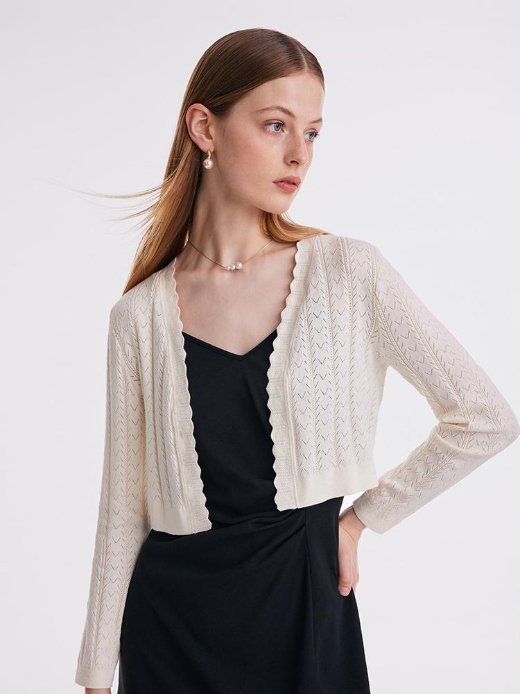 Hırka Ve Slip Midi İş Elbisesi İkili Takım