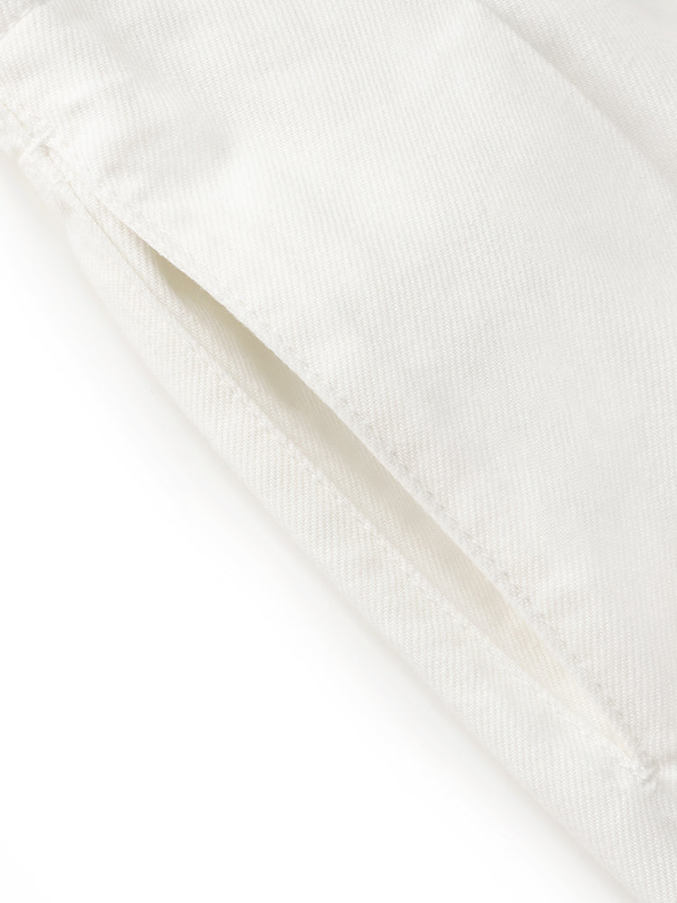 Denim Kadın Kemerli Geniş Paça Kot