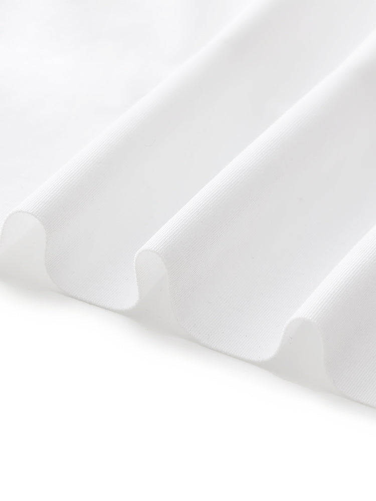 İkili Paket (Siyah Beyaz) Modal V Yaka Unisex Tişört