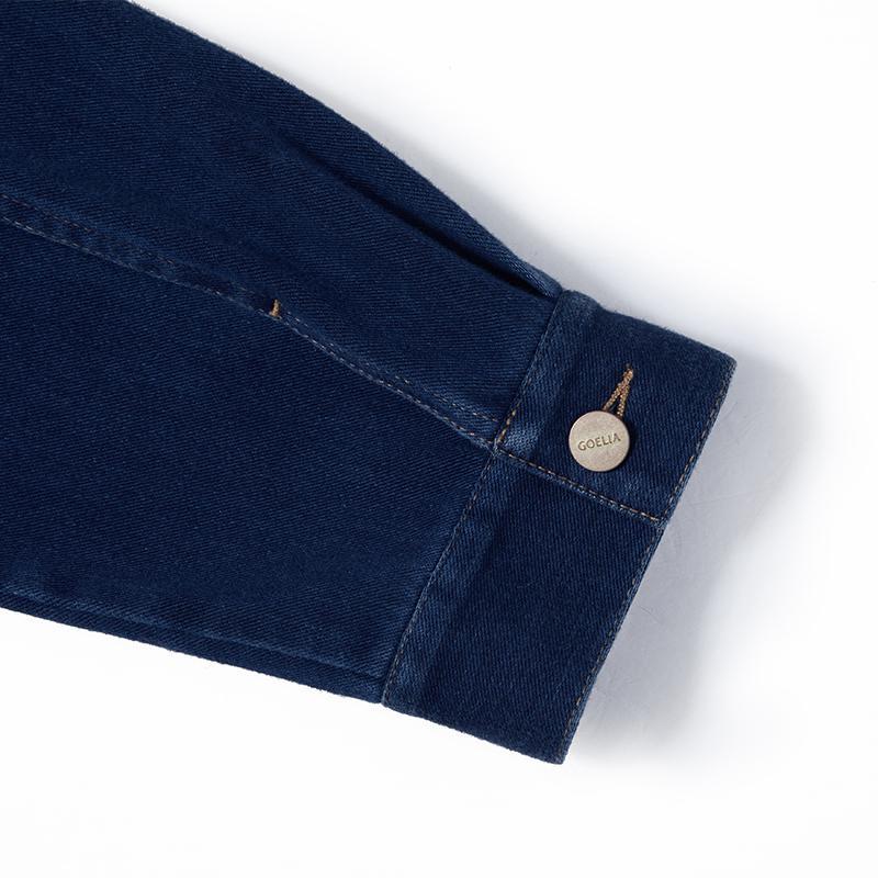 Kemerli Denim Mini Elbise