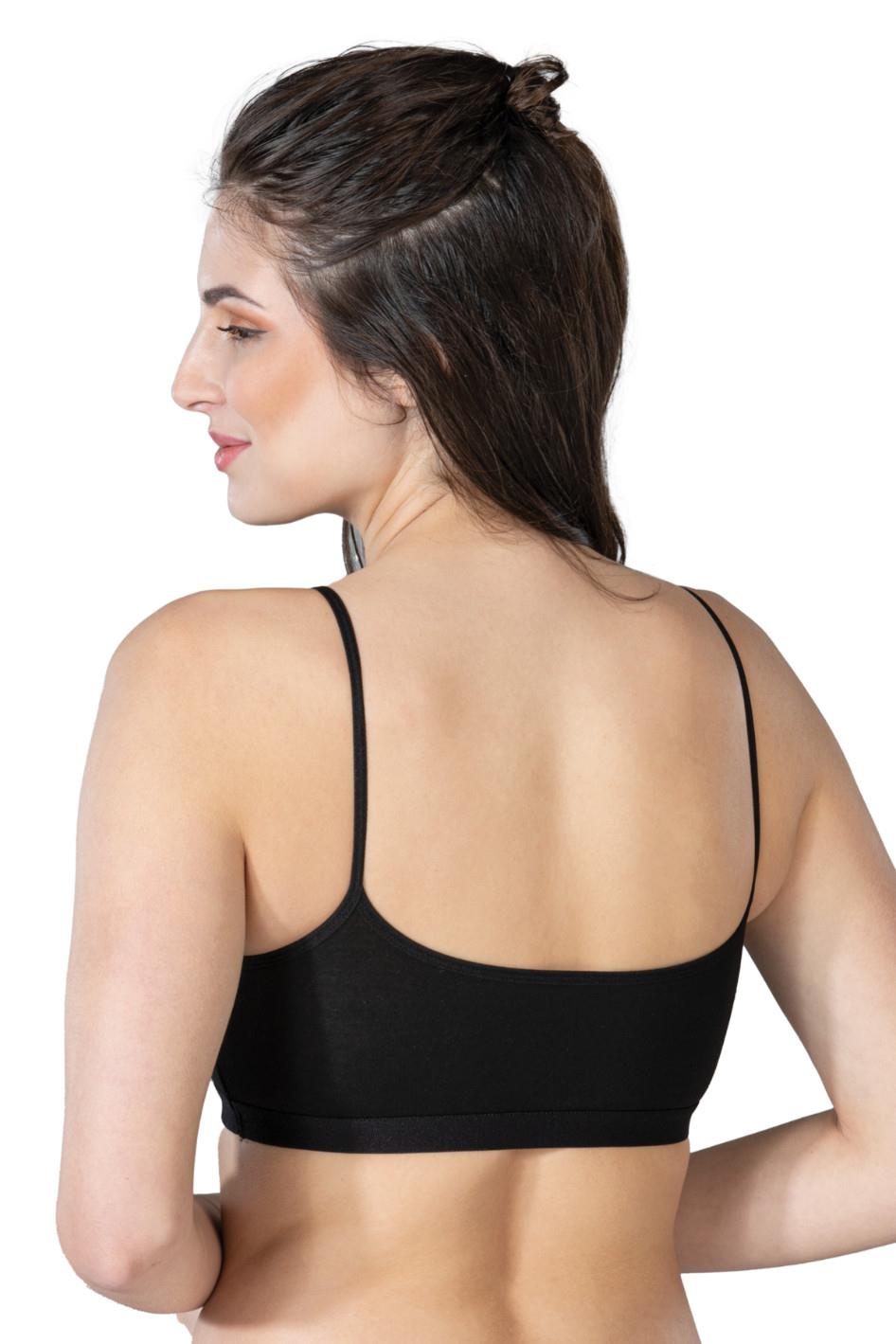 SİYAH DesBerries 1425 Modal Cotton Pedli Büstiyer