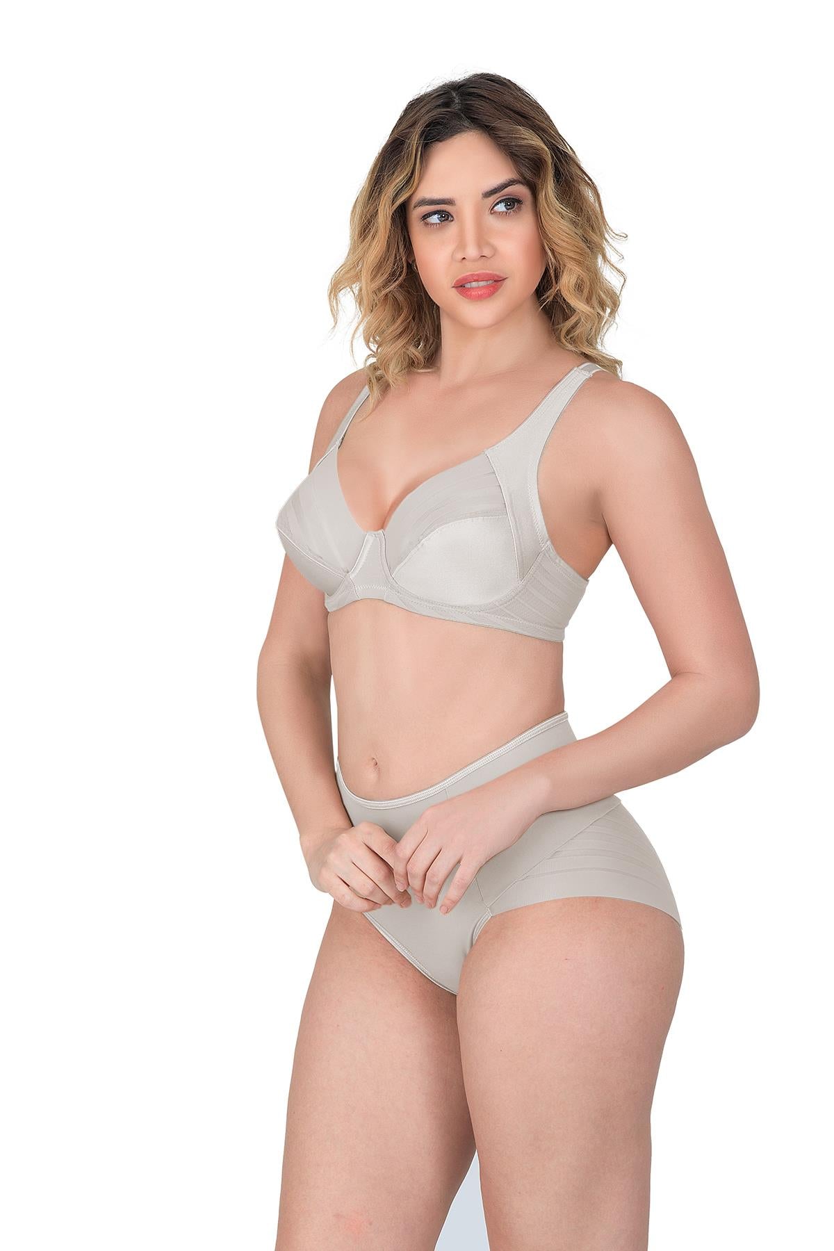 EKRU DesBerries 177 D Toparlayıcı Sütyen Takım