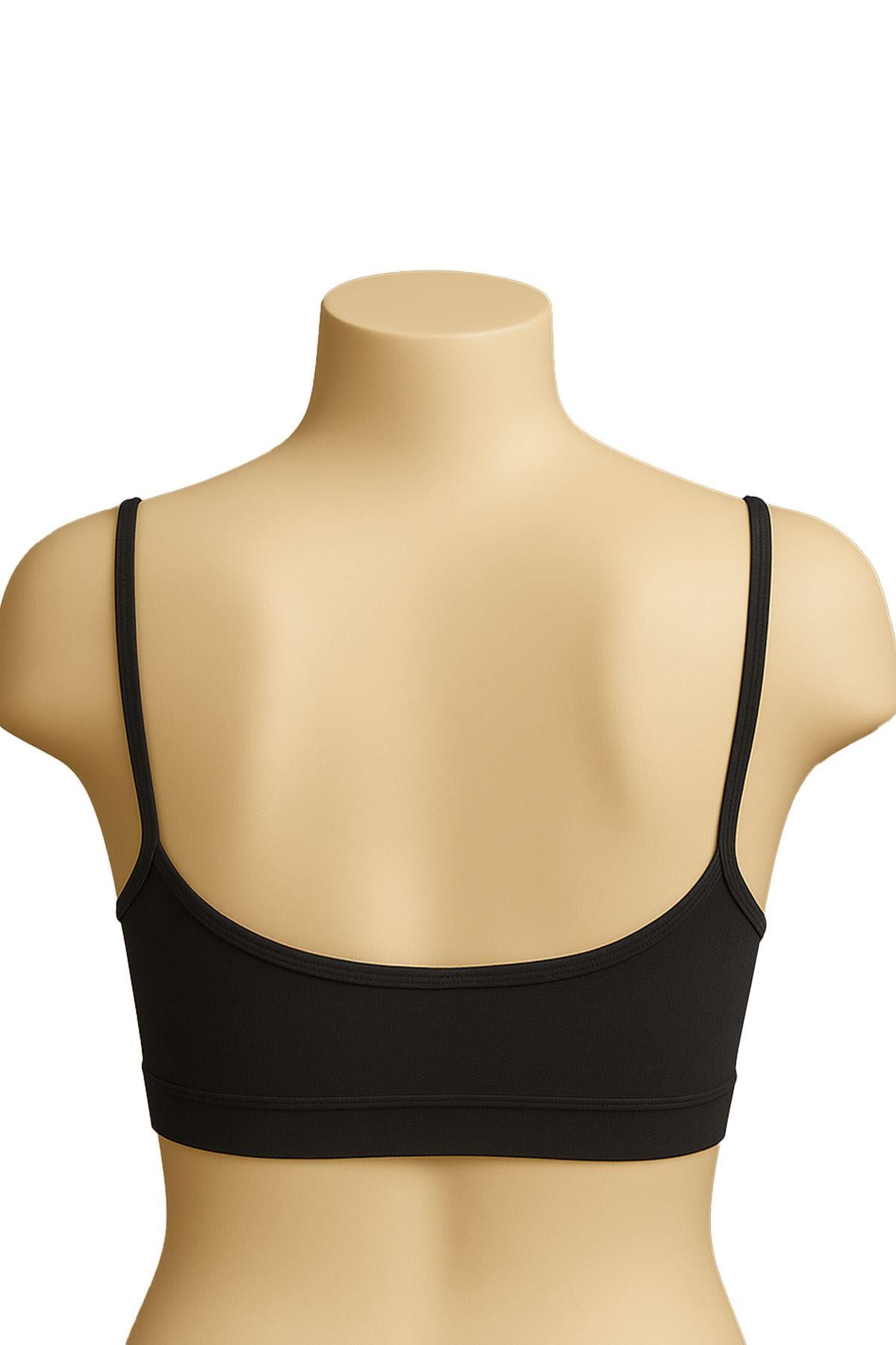 SİYAH DesBerries 1815 6'Lı Pedli Alıştırma Sütyeni