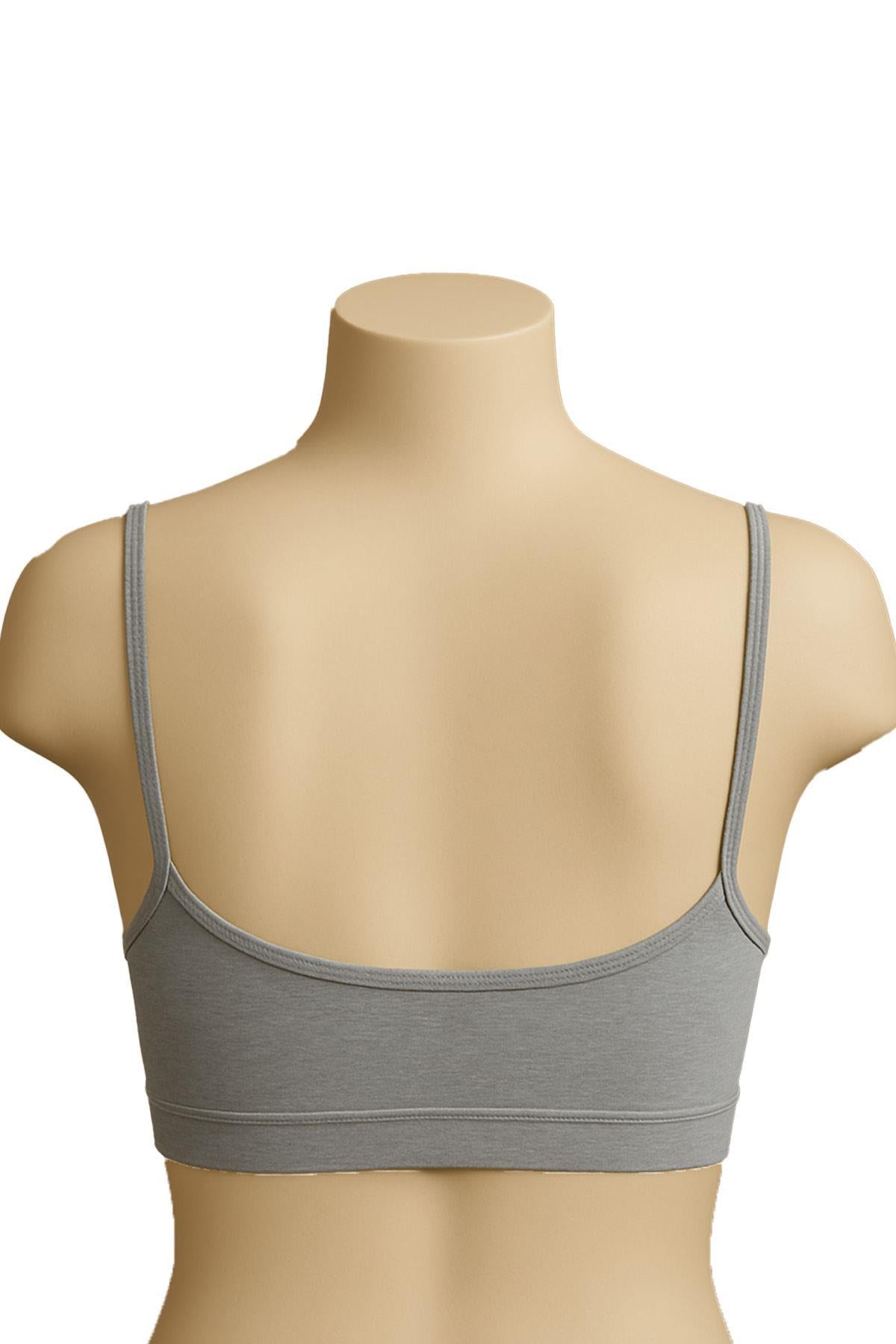 GRİ DesBerries 1815 6'Lı Pedli Alıştırma Sütyeni