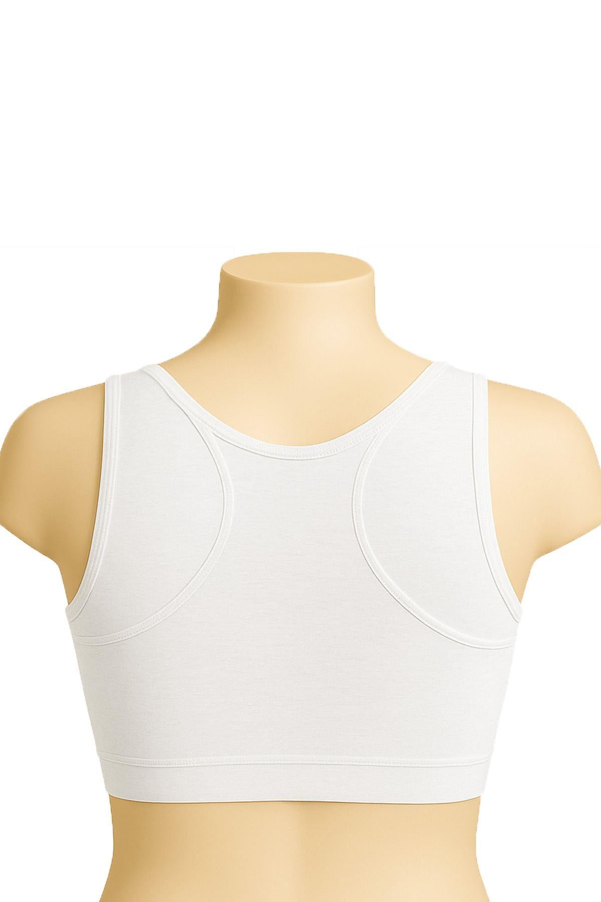 BEYAZ DesBerries 1816 6'Lı Pedli Kalın Askılı Alıştırma Sütyeni