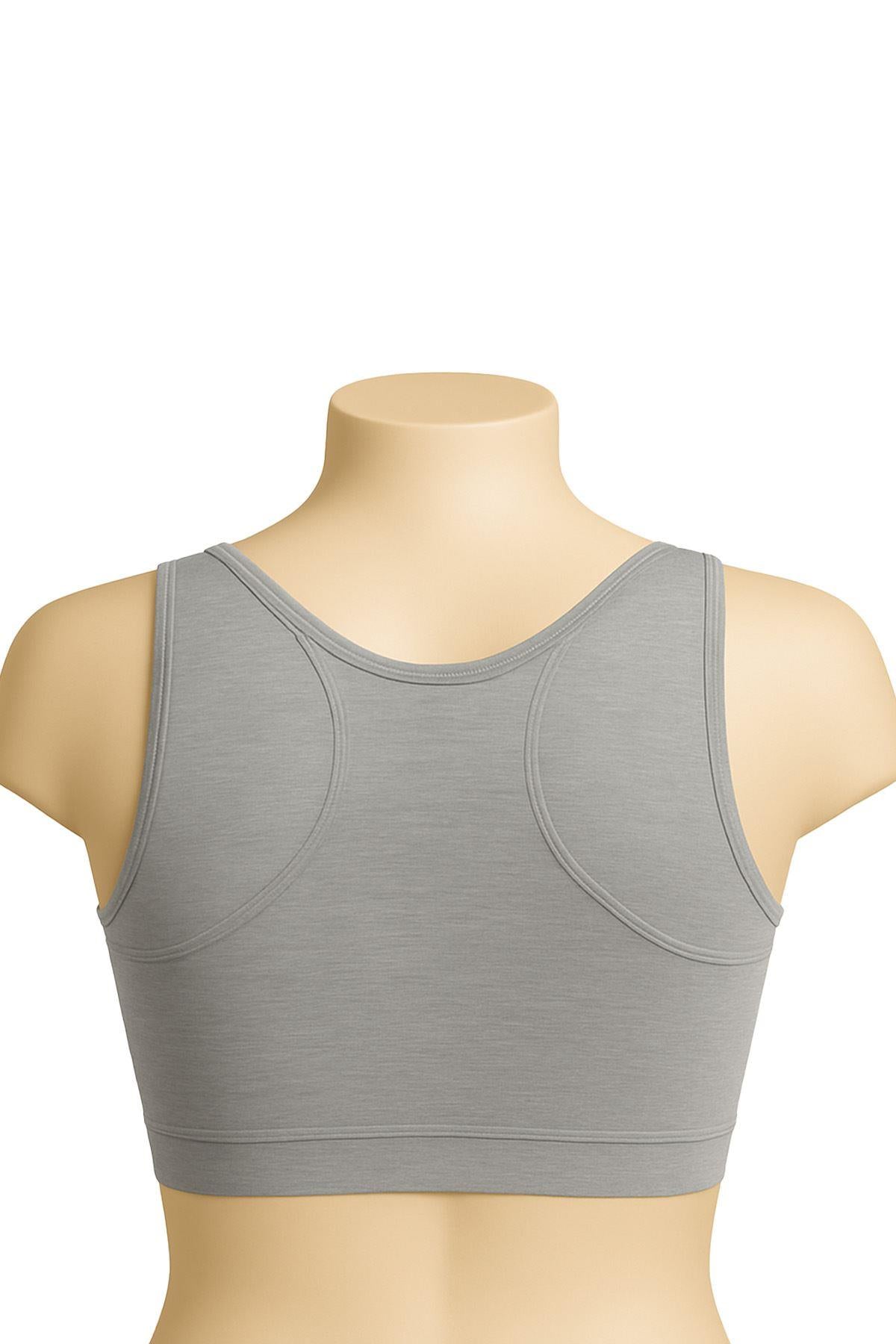 GRİ DesBerries 1816 6'Lı Pedli Kalın Askılı Alıştırma Sütyeni