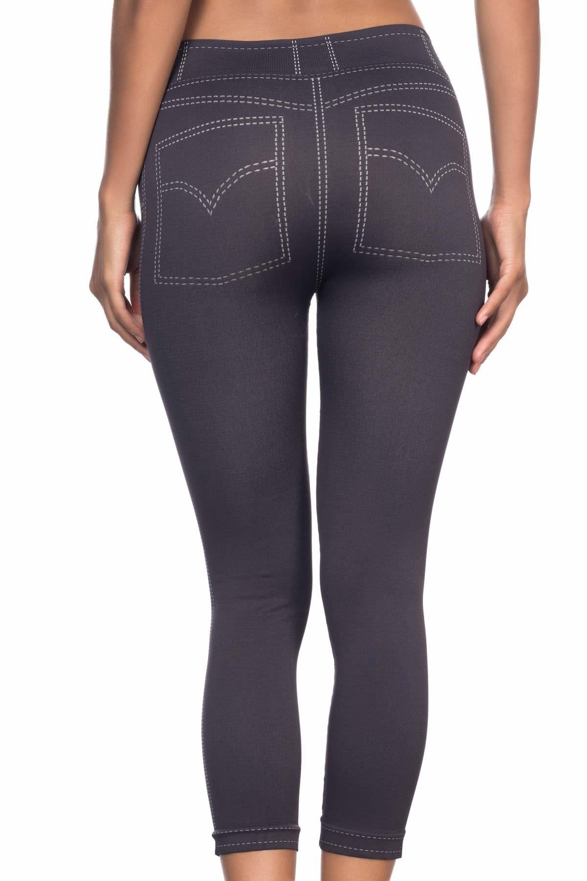 ANTRASİT DesBerries 3801 Soft Kot Tayt