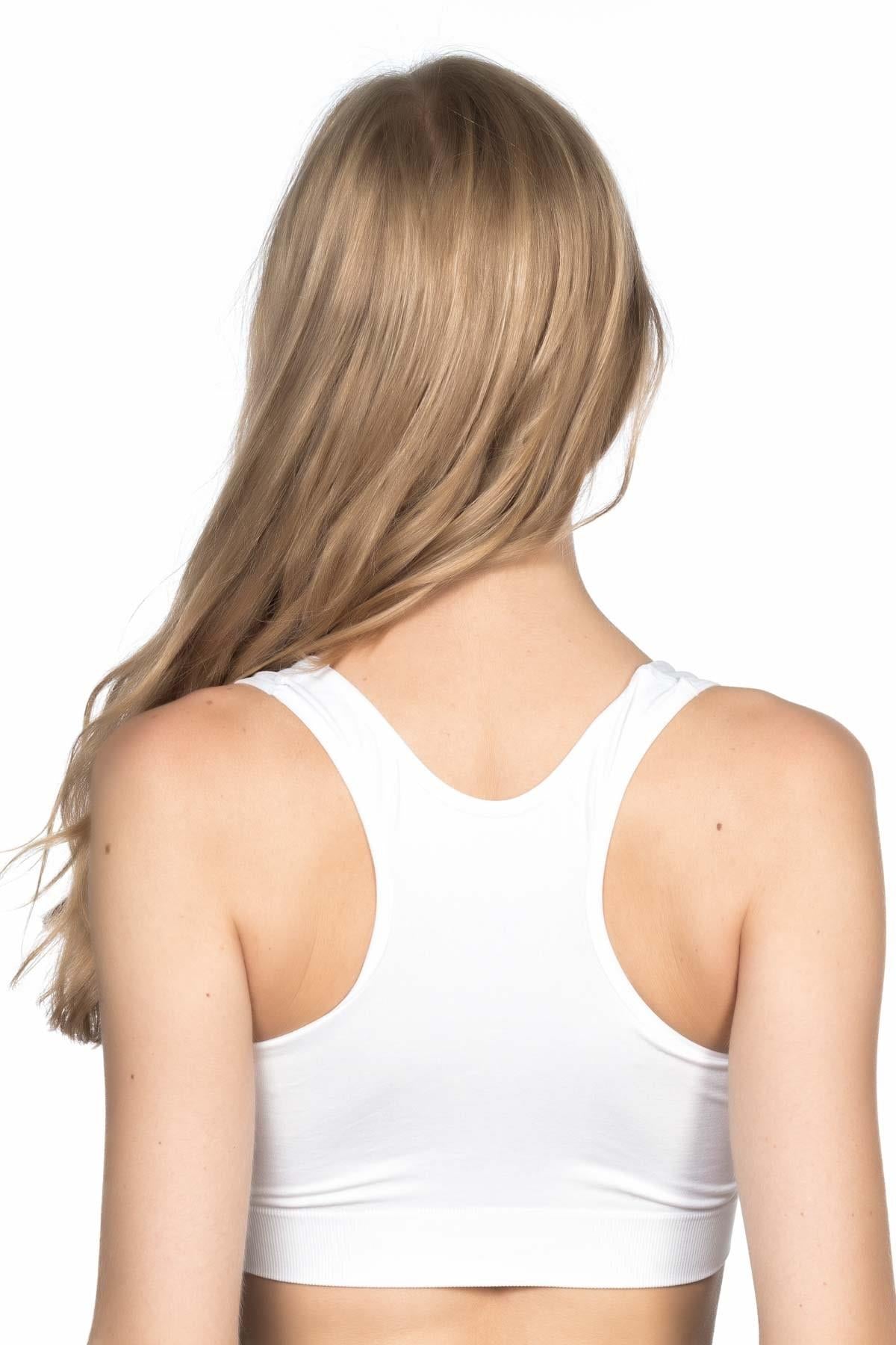 BEYAZ DesBerries 4001 Soft Sporcu Büstiyer