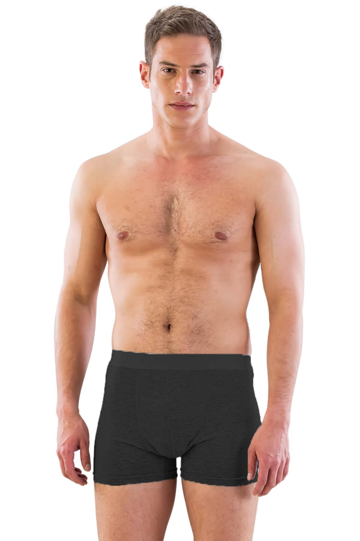 SİYAH DesBerries 6800 Erkek Boxer