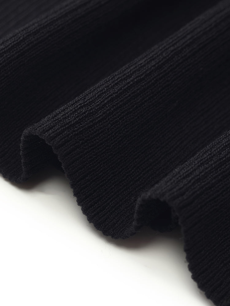 Tencel-İpek Karışımlı Dekolteli Kadın Örme Üst