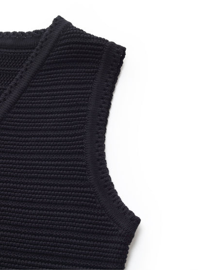 V Yaka Slim Fit Kadın Triko Yelek