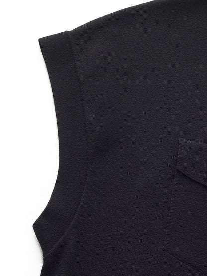 Tencel Yaka Kadın Düğmeli Örgü Hırka