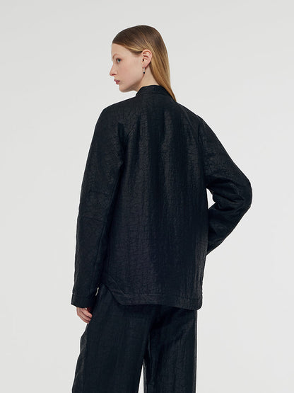 Xiang Yun İpek Kapitone Unisex Ceket