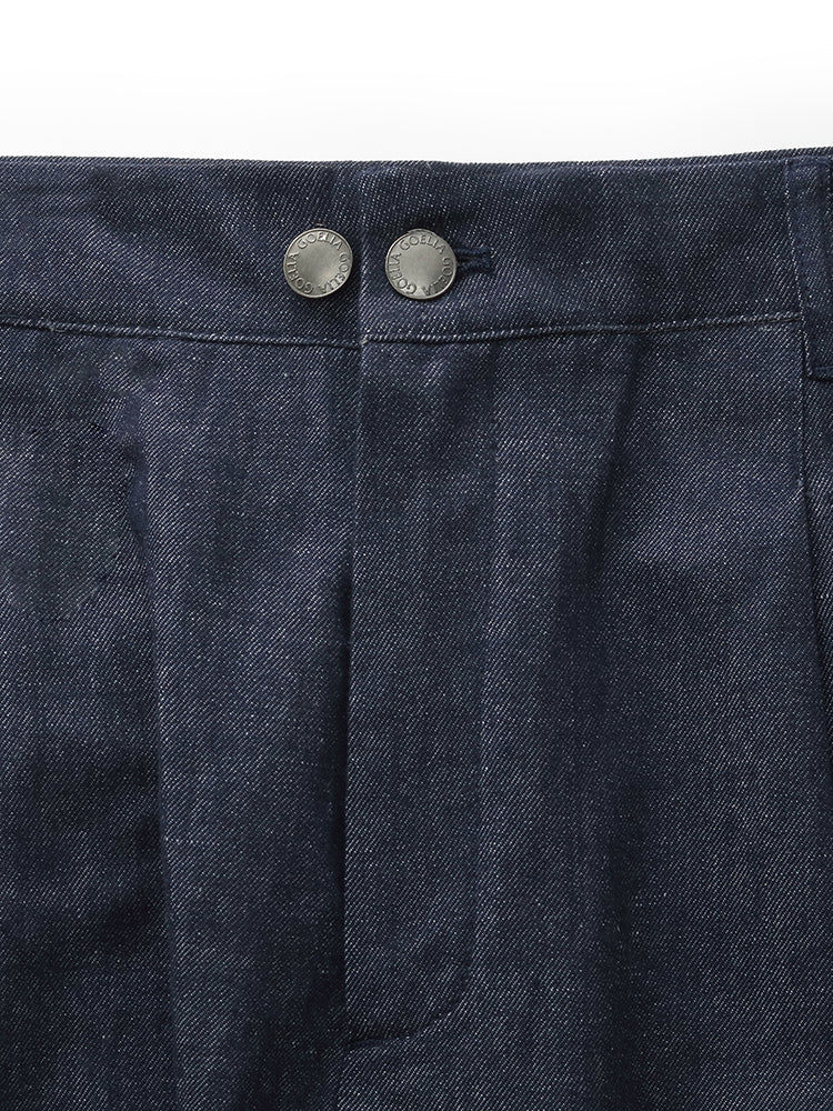 Denim Ayarlanabilir Bel Kadın Düz Paça Kot