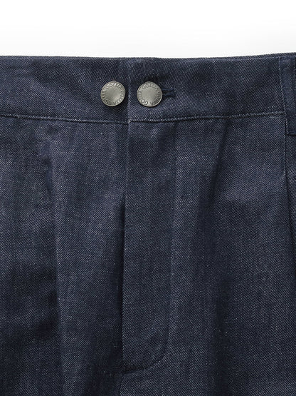 Denim Ayarlanabilir Bel Kadın Düz Paça Kot