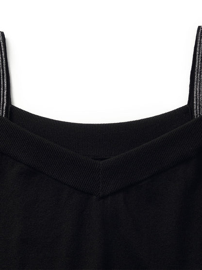 Tencel Soğuk Omuzlu Beli Büzgülü Kadın Triko Üst