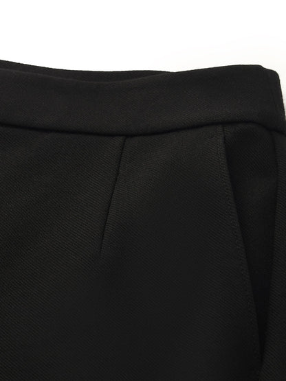 İnce Mikro Flared Kadın Pantolon