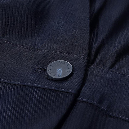 Tencel Asimetrik Tek Düğme Midi Elbise