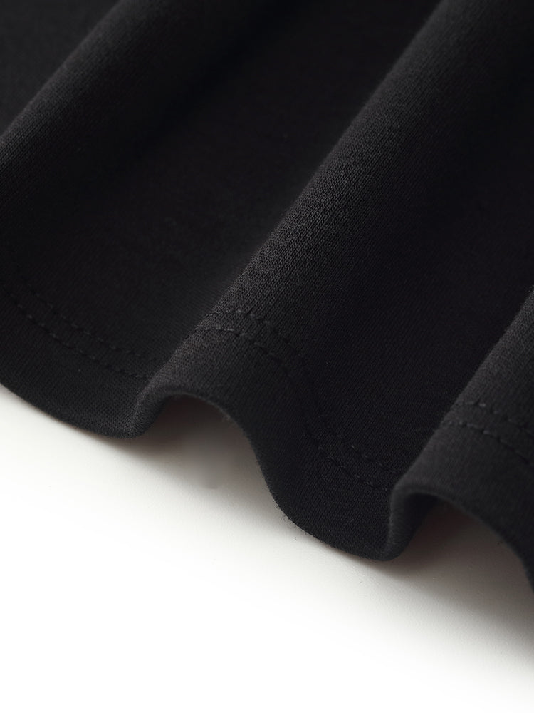 Papyon Boyun Patchwork Kadın Mini Elbise