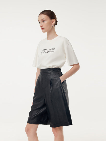 Xiang Yun İpek Unisex Diz Boyu Şort