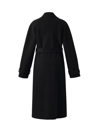 Kaşmir Ve Yün Unisex Wrap Kaban