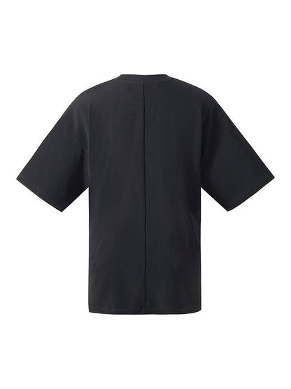 Asetat Loose Fit Mektup Baskılı Unisex Tişört