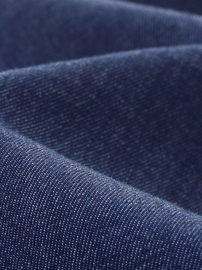 Lyocell Denim A-Line Kadın Midi Yelek Elbise
