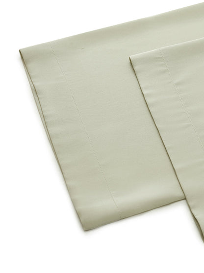 Dut İpek Düz Kadın Pantolon Elastik Bel Ve Uyku Maskesi