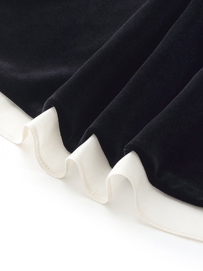 Kadife Fırfırlı Ceket Ve Pantolon İki Parçalı Takım