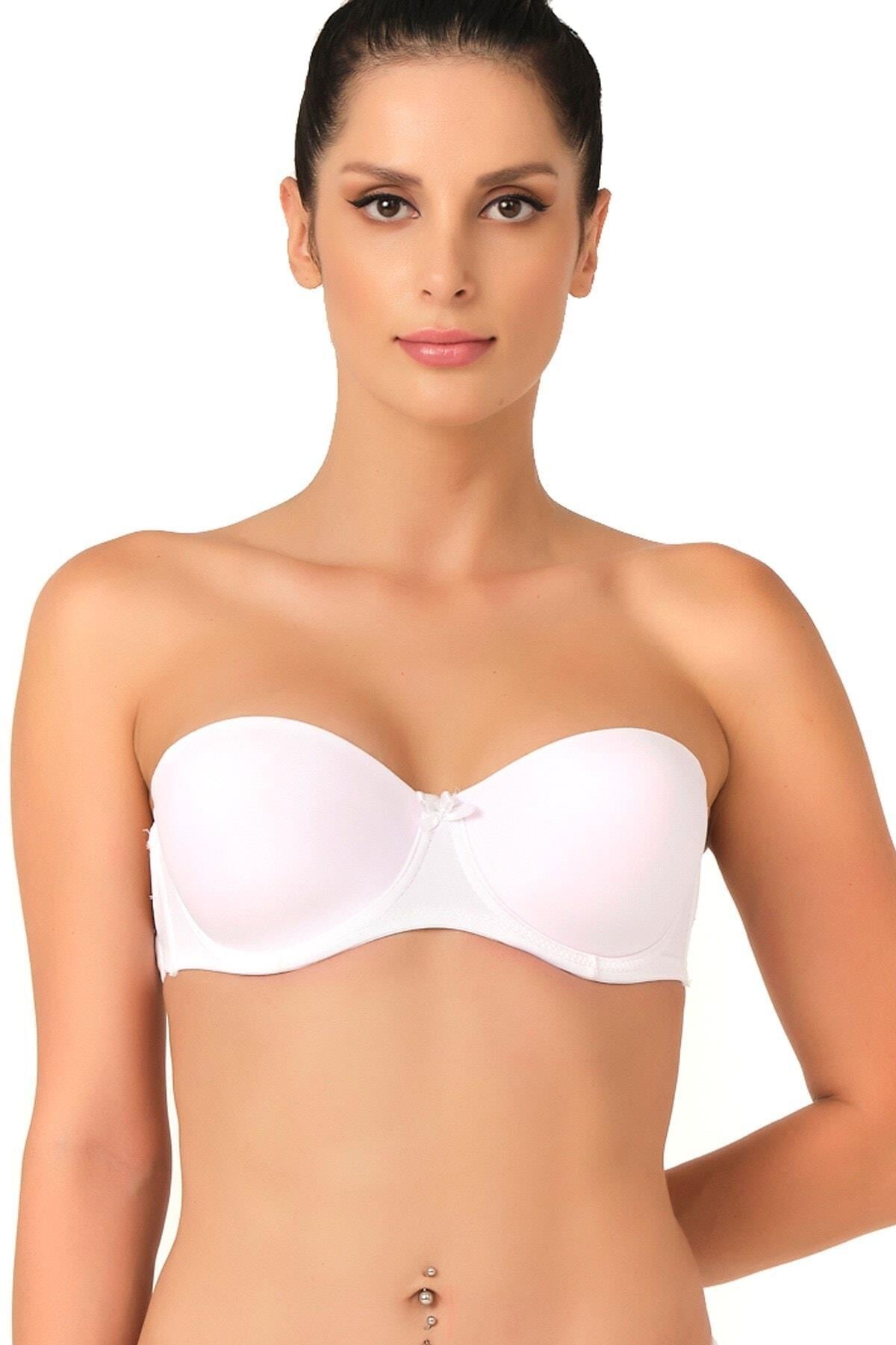 BEYAZ DesBerries 701 Şeffaf Askılı Sütyen