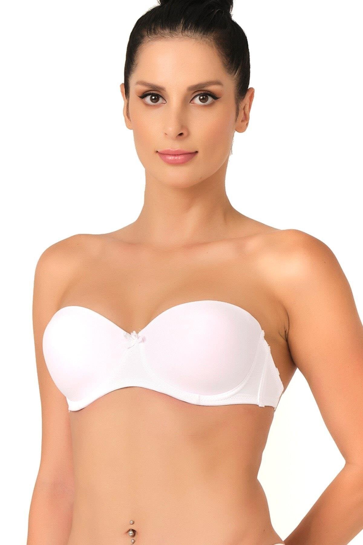 BEYAZ DesBerries 701 Şeffaf Askılı Sütyen