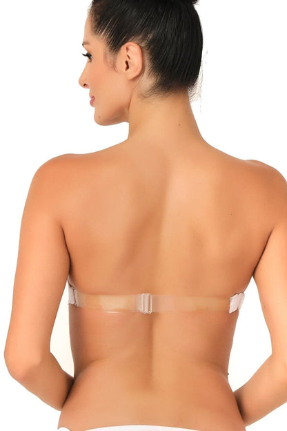 BEYAZ DesBerries 701 Şeffaf Askılı Sütyen