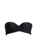 SİYAH DesBerries 702 Şeffaf Askılı Push-Up Sütyen
