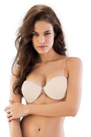 TEN DesBerries 722 Şeffaf Askıllı Push Up Sütyen