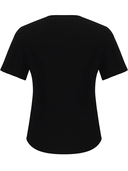 Çıkarılabilir Zincirli Slim Kadın T-Shirt