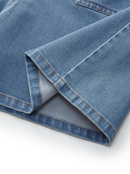 Denim A-Line Kadın Şort