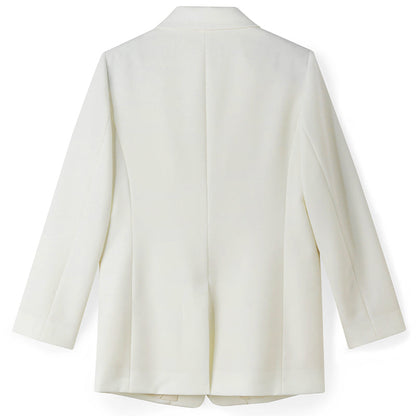 Yıkanabilir Kamgarn Yün Blazer