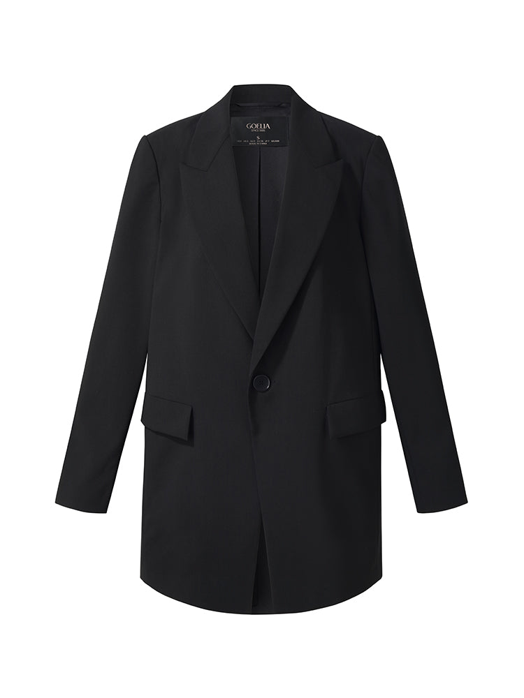 Makinede Yıkanabilir Yün Üniseks Blazer