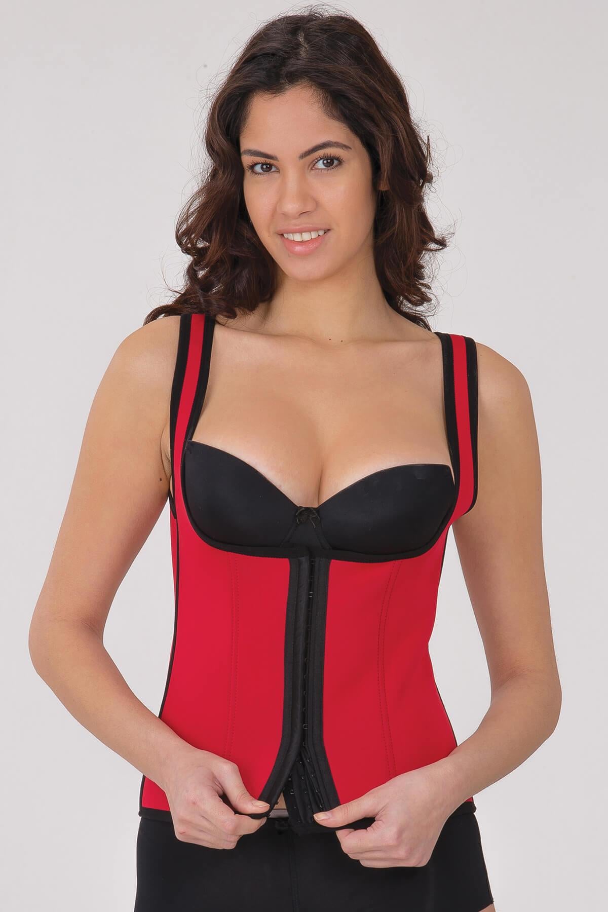 STANDART DesBerries 9173 Agraflı Göğsü Açık Atlet Korse