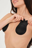 SİYAH 110 Tavşan Göğüs Dikleştirici Yapıştırma Sütyen