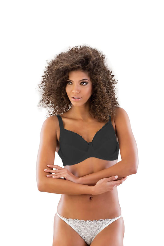 SİYAH DesBerries 114 D Balenli Toparlayıcı Sütyen