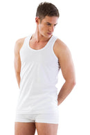 BEYAZ DesBerries 12210 U Yaka Askılı Erkek Atlet