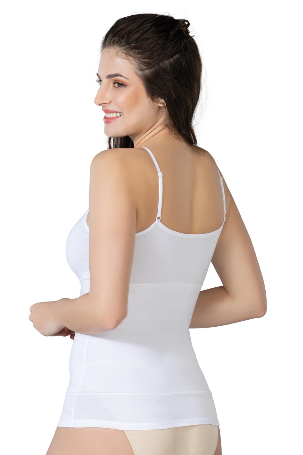 BEYAZ DesBerries 1402 Modal Cotton Emzirme Atlet Korse