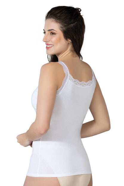 BEYAZ DesBerries 1411 Modal Cotton Dantelli Atlet