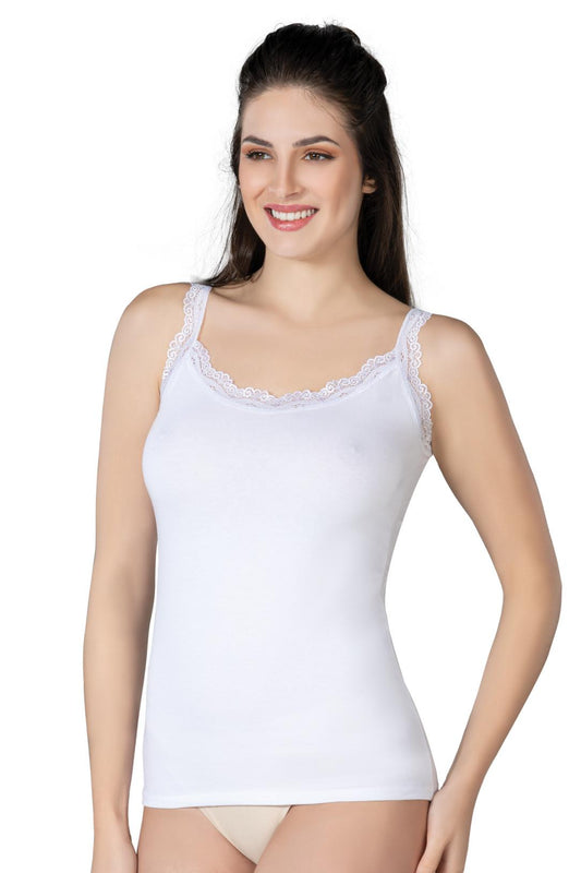 BEYAZ DesBerries 1411 Modal Cotton Dantelli Atlet