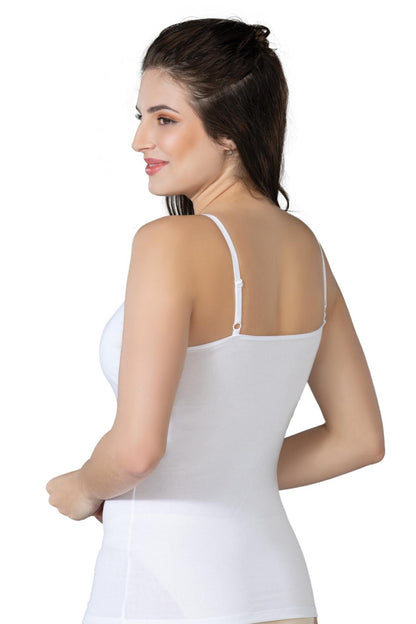 BEYAZ DesBerries 1412 Modal Cotton Kaplı Atlet