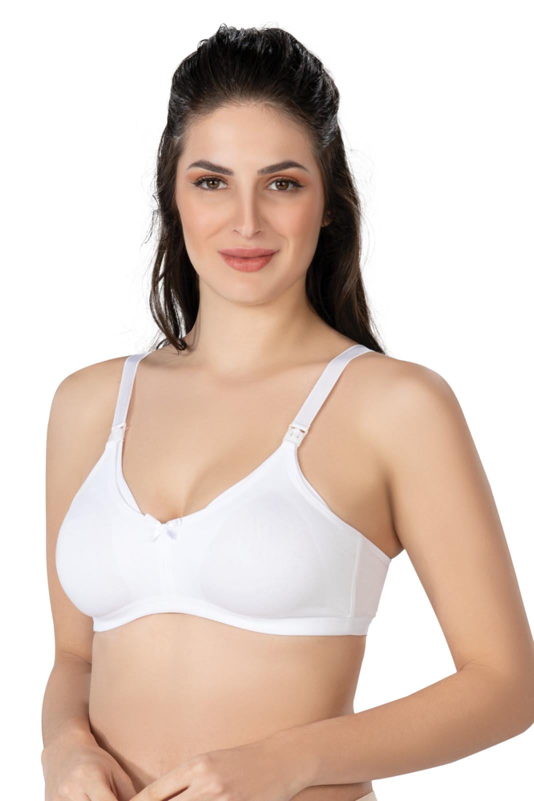 BEYAZ DesBerries 1421 Modal Cotton Emzirme Sütyen